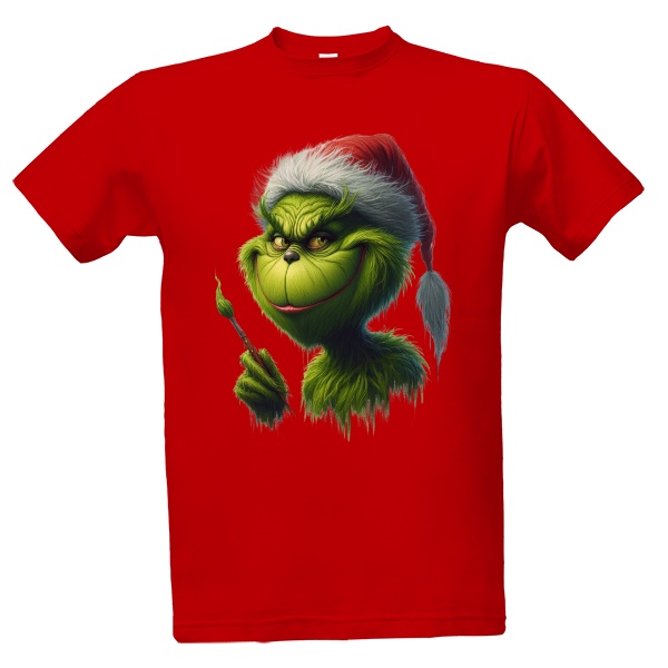 Grinch maluje štětcem 2