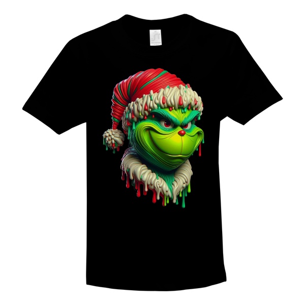 Grinch se potutelně usmívá