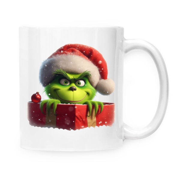 Grinch vykukuje z dárku 2