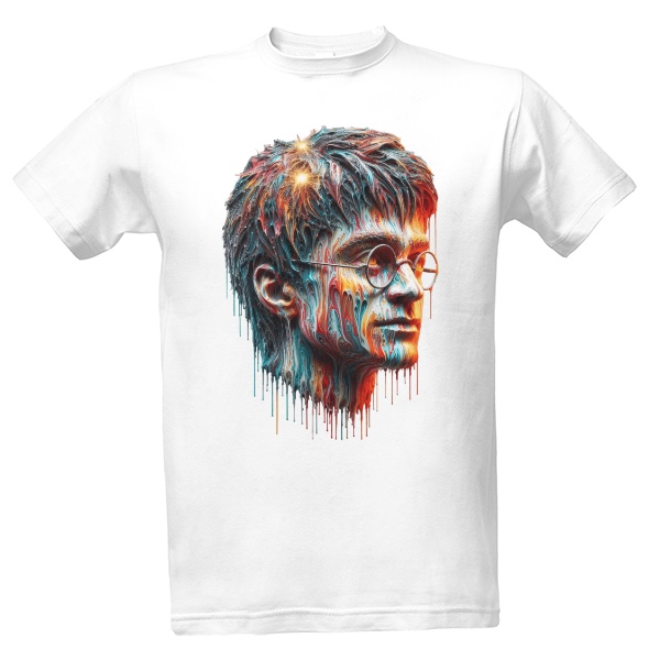 Tričko s potiskem Harry art