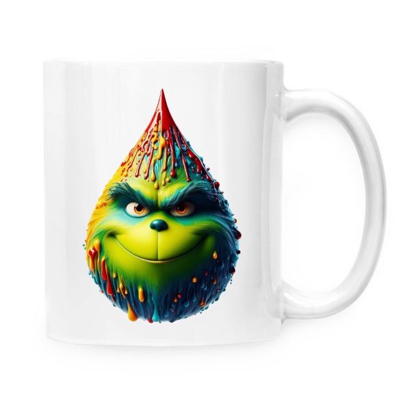 Kapka Grinch barevný art 
